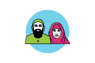 Download Arabic Moslem People Vector Illustration - Premium Bundle