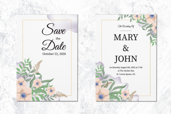 Download Wedding Invitation Card Pink Floral - Card Collection