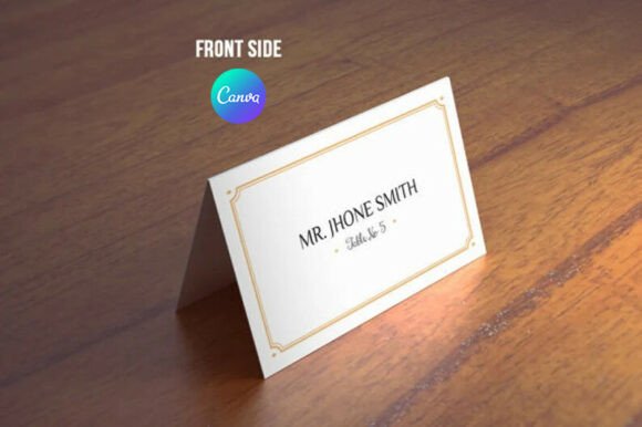 Download Wedding Place Card Template - Card Collection